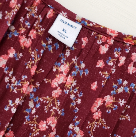 Old Navy floral dress size XL - Picture 3 of 11